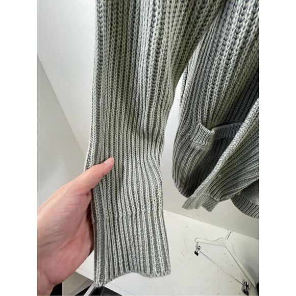 BKE NWT Washed Sage Cardigan Sweater Size S - Picture 5 of 8